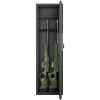 53" Passwod Touch Panel In-Wall Safe,Hidden Wall Gun Safe for Rifles with Adjustable Shelves