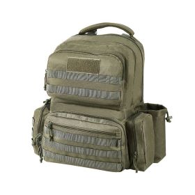 Tactical Gun Range Bag with Lockable Zipper for Outdoor Hunting (Color: Green, Type: Storage Bag)