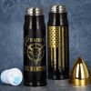 I'D Rather Be Hunting USA Flag Stainless Steel  Bullet Tumbler