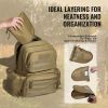 Tactical Gun Range Bag with Lockable Zipper for Outdoor Hunting