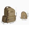 Tactical Gun Range Bag with Lockable Zipper for Outdoor Hunting