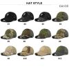 1pc Breathable Tactical Baseball Cap; Multi-color Mesh Sun Hat With Skull Pattern; For Outdoor Hunting And Hiking