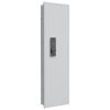 53" Fingerprint Touch Panel In-Wall Safe,Hidden Wall Gun Safe for Rifles with Adjustable Shelves