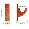 Wall Mount Gun Display Rack with Soft Padding