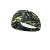 Camo Pattern Sports Stretchy Headbands; Knotted Sweat Absorption Fitness Running Yoga Headbands